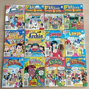 Archie Comics - 12 Various Digests (Vintage Archie)